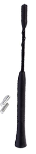 Antena reemplazo mastil 18cm negra