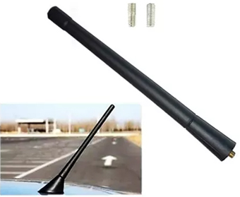 Antena reemplazo mastil de goma con adaptadores