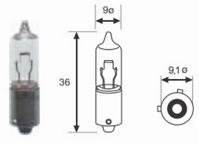 H21w 12v 21w magneti marelli