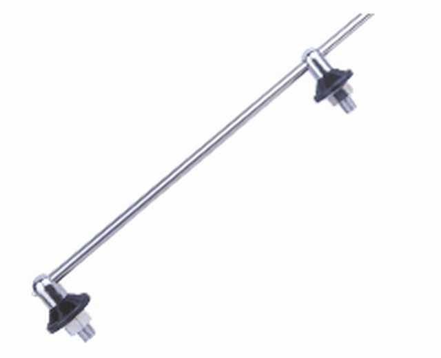 Antena lateral de camion 3 secciones largo 1.2 cable 1.2