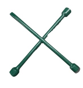 Llave cruz pintada gris 4 bocas de 17 19 21 23