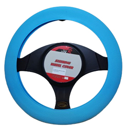 Cubre volante silicona azul uso 36/38/40 cm