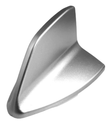 Antena aleta de tiburon gris