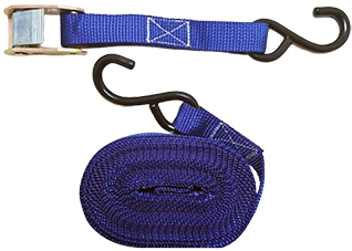 Cinta de amarre c-hebilla  25mm x 6 mts