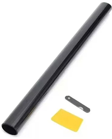 Lamina polarizar 5% super dark black 1 x 3 mts