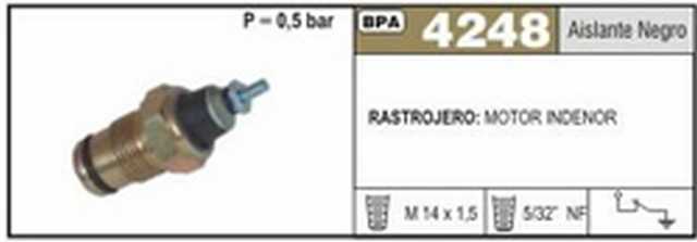 Bpa rastrojero motor indenor