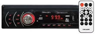Radio digital c6 bt usb sd aux con control remoto
