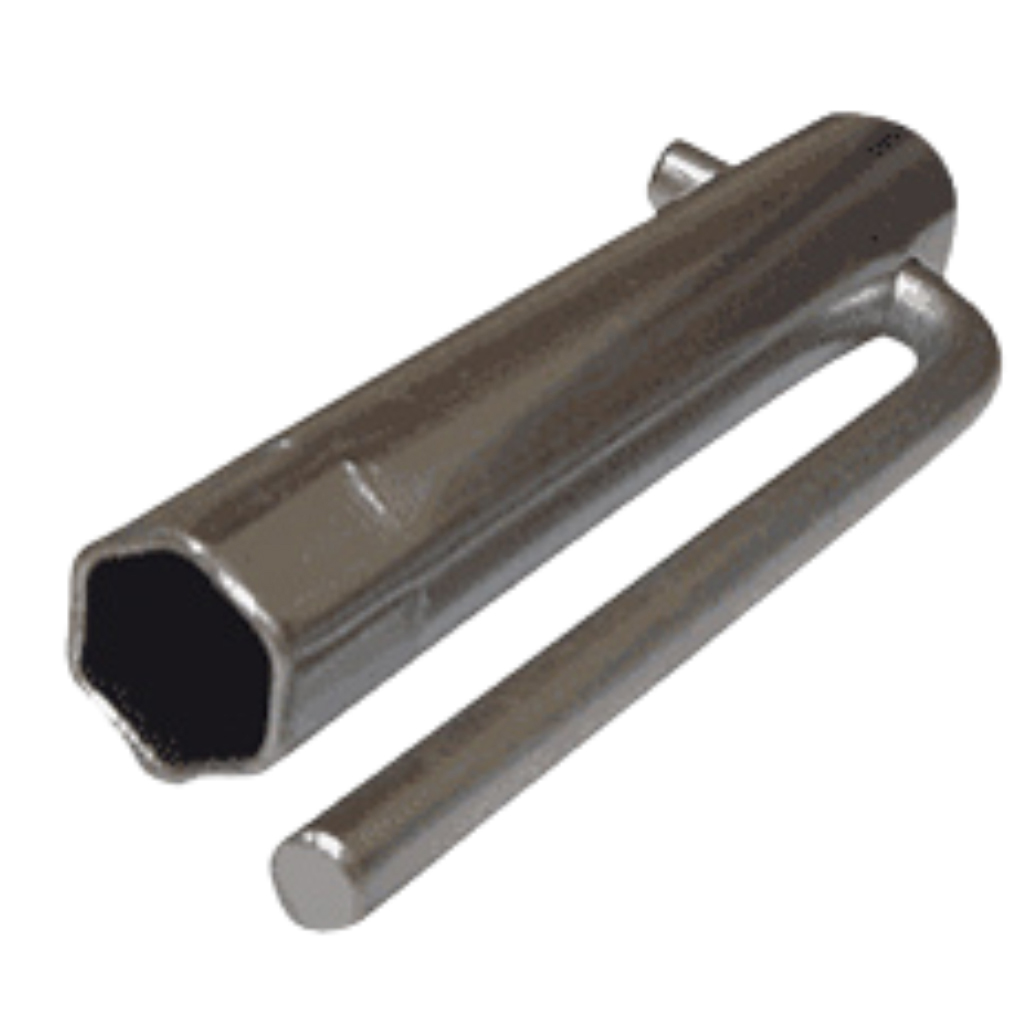 Llave saca bujia 16 mm x 24 cm. peugeot 405