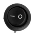 Llave tecla mini redonda inversora