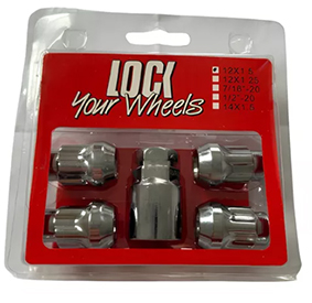 Bulones antirobo 12x1.5mm