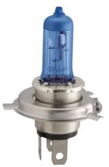 Lampara h4 12v 35-35w pt43 moto azul x jgo. 62205bl