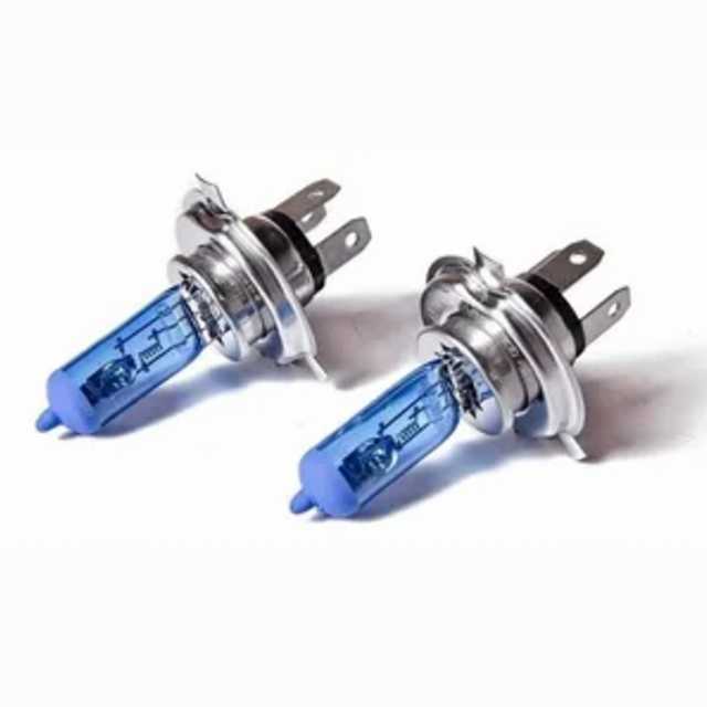 Lampara h7 12v 55w azul  x jgo.