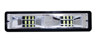 Faro rect 12 micro chip led blanco 15x4x4cm