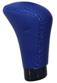 Pomo deportivo premium cuero cosido pato azul