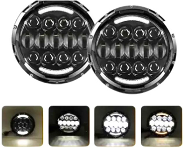 Faro led jeep 18 cm