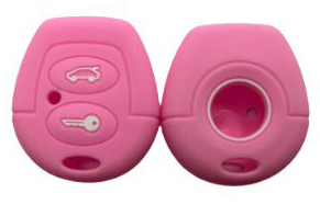 Funda llave silicona vw suran fox qq rosa