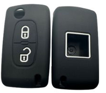 Funda llave silicona citroen / peugeot 2 botones