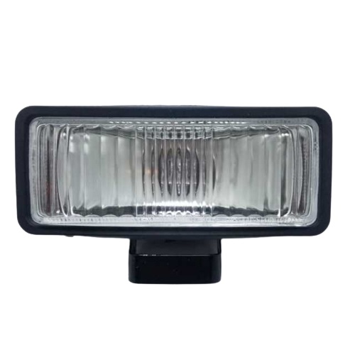 Jgo faros rectangular 160 x 65mm cristal chapa negra (20)