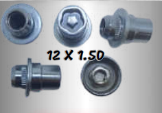 Tuercas antirobo sistema aleman 12 x 1.50