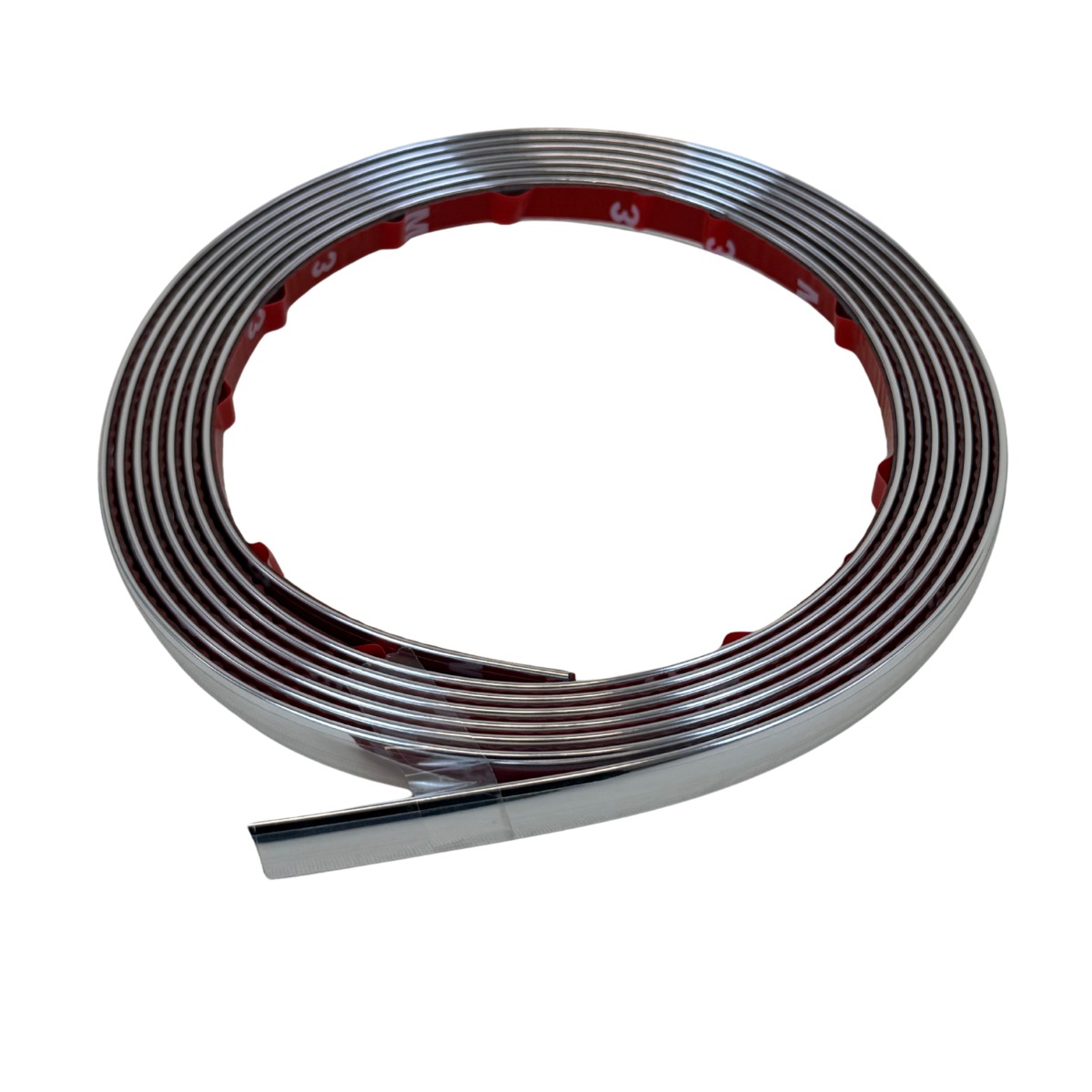 Moldura silver 9mm x 2mm x 3 mts