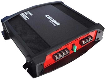 Potencia crown mustang 600 w x 2 salidas 