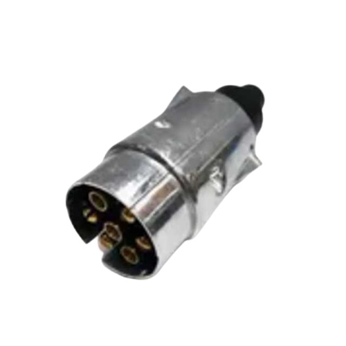 Conector para trailer aluminio macho 7 cont. 