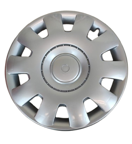 Taza rueda 13 gris 8 rayos gruesos linea central x jgo