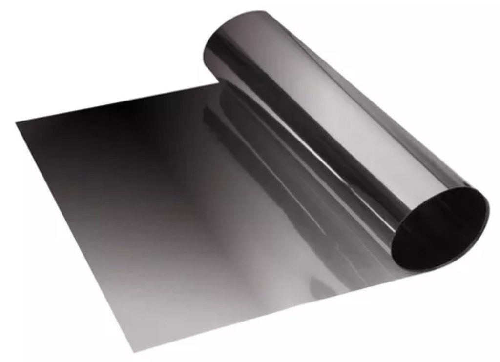 Lamina anti raya 15% black chrome grafito 2plye 0.50 x3 mts 