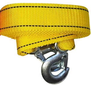 Cinta remolque 4 ton x 4 m 50 mm amarilla
