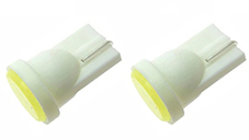 Lampara t10 1 cob 1w 12v blanco x jgo