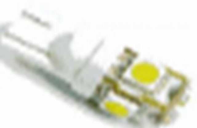 Lampara 2825 t10 5 smd 24v blanca