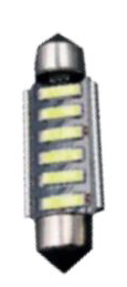 Lampara tubular 41mm cree led canbus x jgo