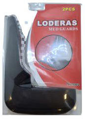 Barrero rigido importado auto con forma blister x 2 pzas