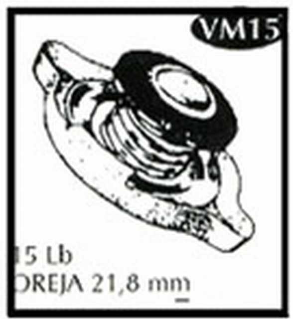 Tapa caja amarilla vm15