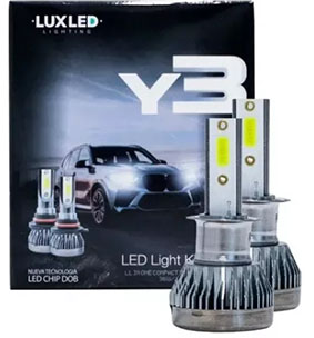 Cree led y3 h7 ultra slim 20000lm chip cob 12v sin cooler
