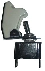 Llave palanca metalica con cubierta blanca