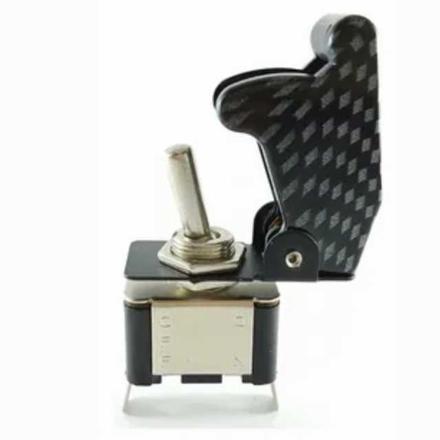 Llave palanca metalica con cubierta carbono