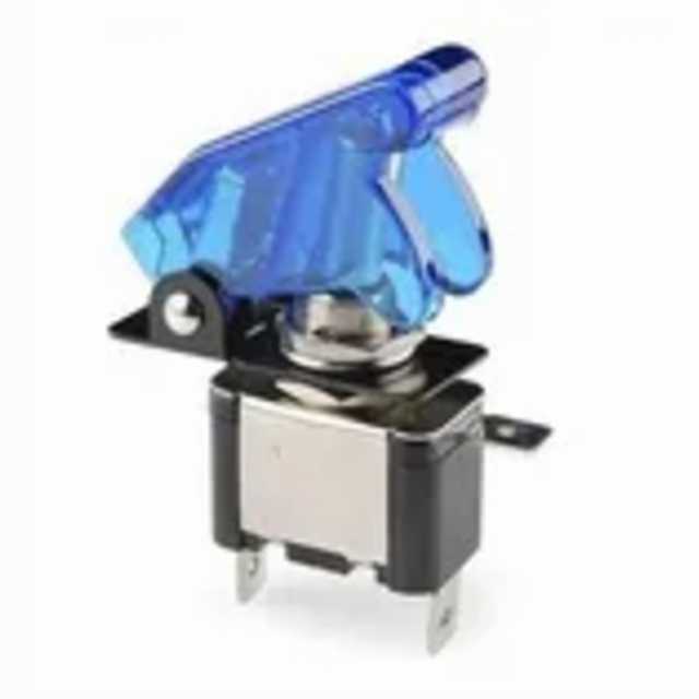 Llave palanca metalica c-cubierta c-luz azul gga034
