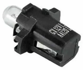 24v 1.2w negro con portalampara