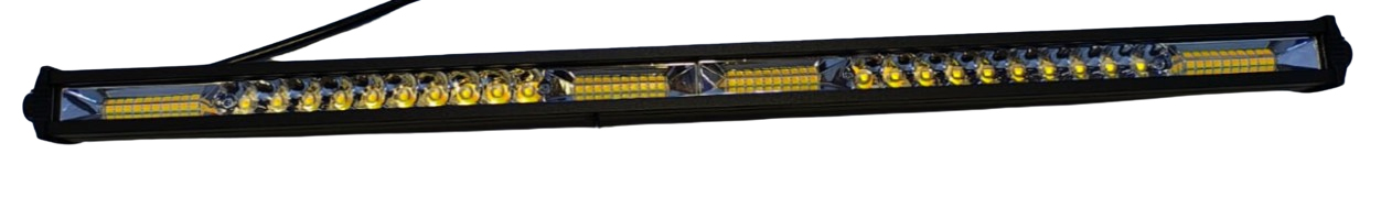 Barra slim plus 20led + 40smd 204w 52cm blanca/ambar